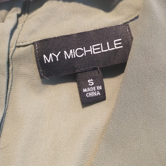 My Michelle Small New Green Tank Top - Picture 3 of 4